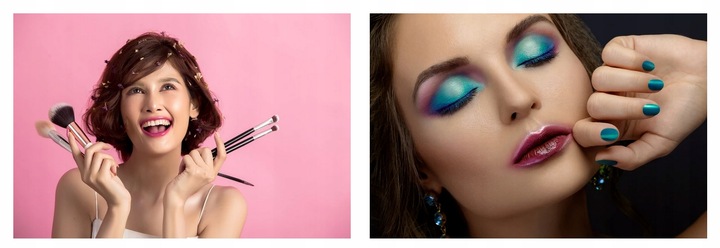 BLENDER GĄBKA SPONGE ŚCIĘTA RÓŻOWA MAKIJAŻ