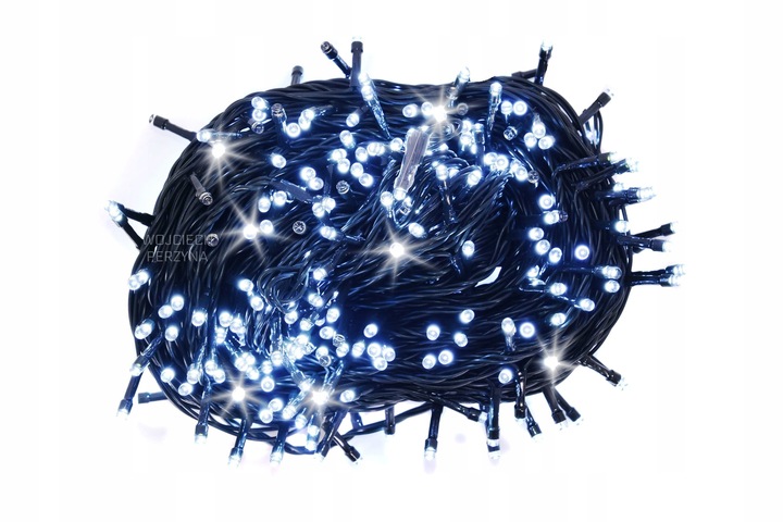 LAMPKI CHOINKOWE 500 LED 35M ZEWNĘTRZNE NA CHOINKĘ OŚWIETLENIE ŚWIĄTECZNE