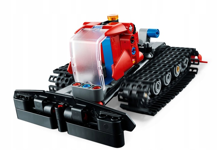 LEGO TECHNIC Ratrak Skuter Śnieżny 2w1 klocki 42148 auto torba na prezent