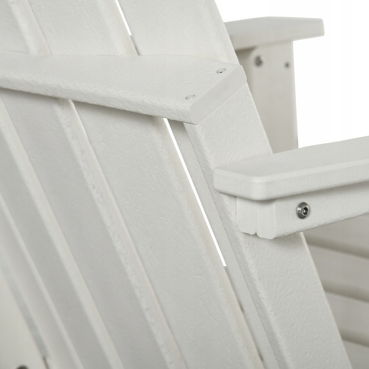 Adirondack-Gartenstuhl Weiß