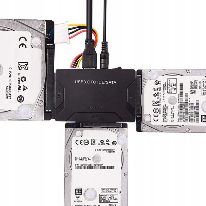Adapter MOSTEK Dysków USB 3.0 SATA IDE 2,5 3,5 "