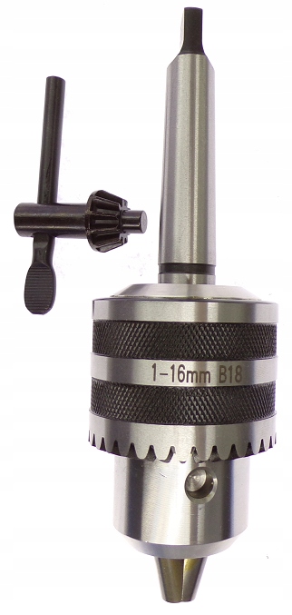 UCHWYT WIERTARSKI 1-16 STOŻEK MK2 TRZPIEŃ 2 KLUCZYKOWY TYP CIĘŻKI