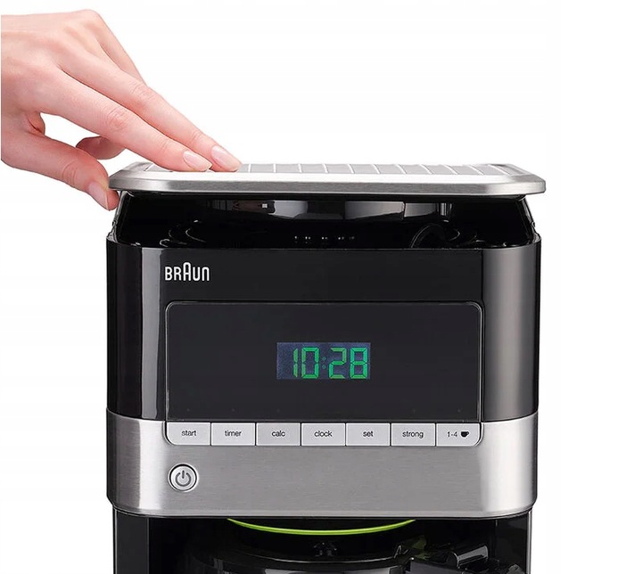 Ekspres przelewowy do kawy, dzbanek szklany Braun KF7120 (P)