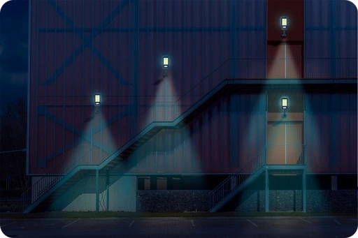 OŚWIETLENIE ZEWNĘTRZNE OGRODOWE MOCNA LAMPA SOLARNA LED ULICZNA COB PILOT