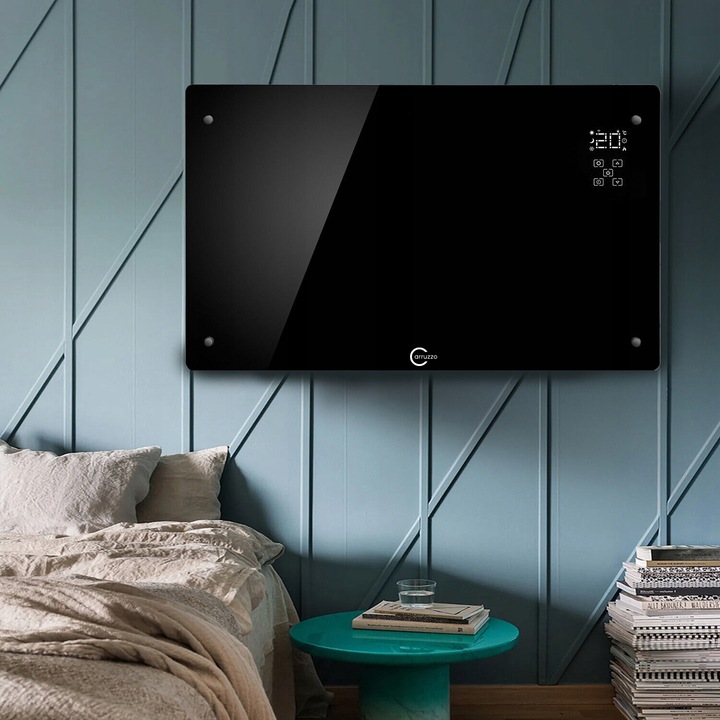 GRZEJNIK Panelowy 2500W KONWEKTOROWY Energooszczędny SZKLANY Elektryczny