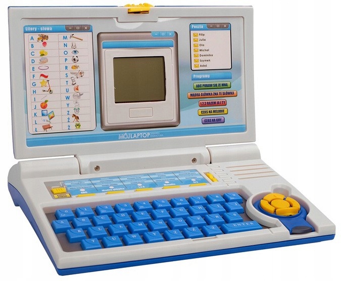 Laptop edukacyjny dla dzieci 20 programów komputer