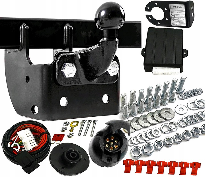 HAK HOLOWNICZY + MODUŁ 13PIN BOXER DUCATO JUMPER od 2006 3500kg