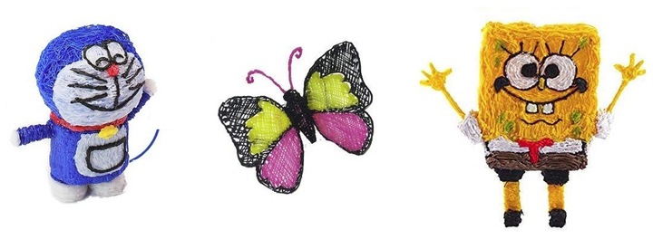 WKŁADY DO DŁUGOPISU 3D DLA DZIECI PLA FILAMENT 3D PEN 60 M ZESTAW STARTOWY