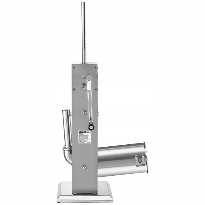 Ręczna nadziewarka do kiełbas 8LBS 5L 304 ze stali nierdzewnej 4 rurki