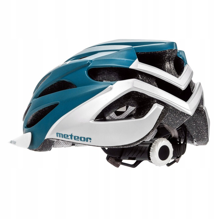 KASK ROWEROWY REGULOWANY METEOR MARVEN M 55-58cm siatka otwory wentylacyjne