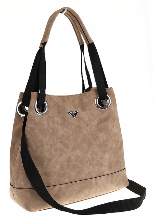 Torebka Damska Worek Modna Listonoszka Pojemna Torba na Ramię YD8904 Soil