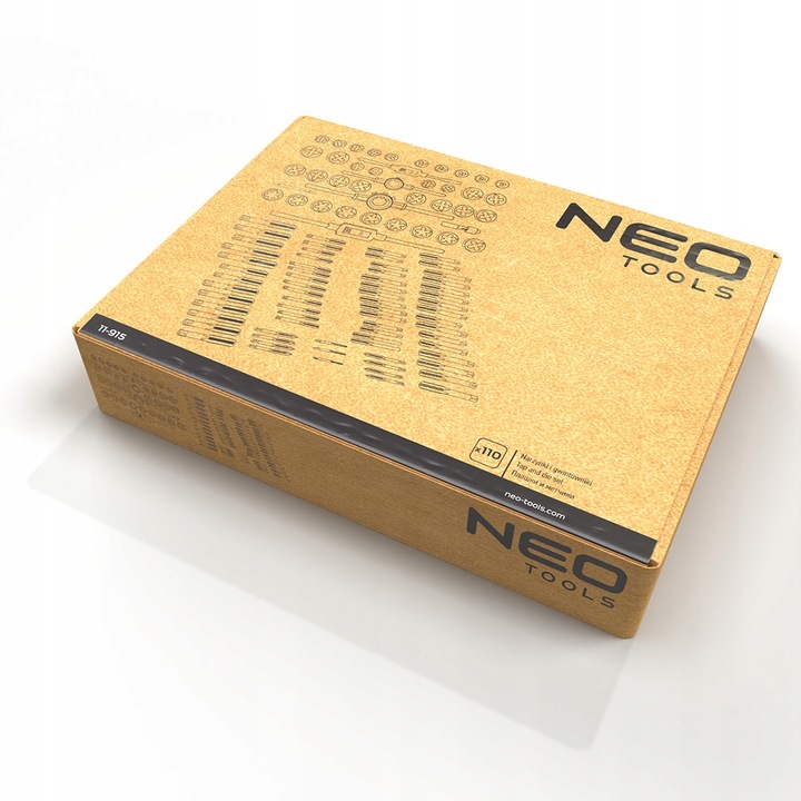 Zestaw Gwintowniki I Narzynki 110e Kalibrownik NEO TOOLS