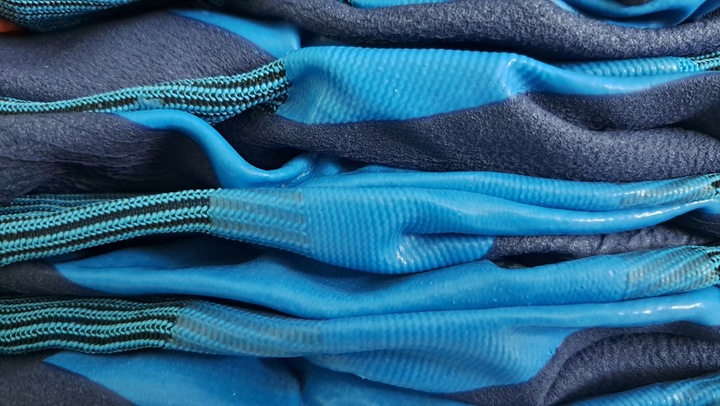 12 PAR Rękawice Robocze Wodoodporne Ochronne BHP Latex Arhem Water Foam 9-L