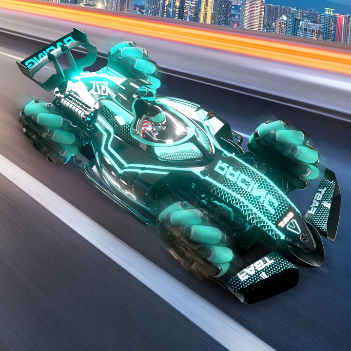 SAMOCHÓD ZDALNIE STEROWANY RC RĘKĄ GESTAMI PILOT AUTO PODŚWIETLENIE LED 4x4