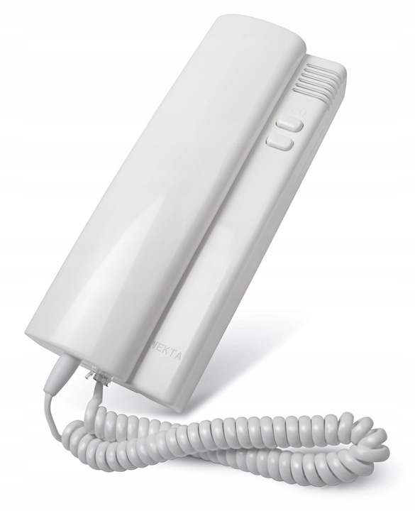 Domofon analogowy 3+1 oraz 5+1 Wekta Unifon TK-6 biały