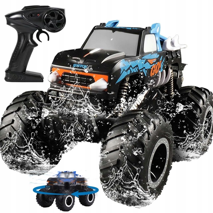 SAMOCHÓD ZDALNIE STEROWANY 1:16 4WD RC MONSTER TRUCK OFF-ROAD Z PILOT
