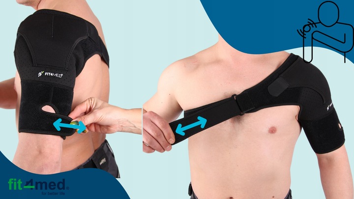 STABILIZATOR STAWU RAMIENIA ORTEZA BARKU barkowego na bark ramię KOMFO