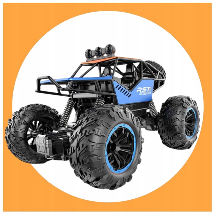 SAMOCHÓD ZDALNIE STEROWANY AUTO TERENOWE AUTKO PILOT RC ROVER + AKUMULATOR