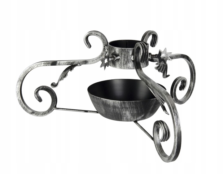 MASYWNY STALOWY STABILNY STOJAK CHOINKOWY, POD CHOINKĘ, Z POJEMNIKIEM SH3