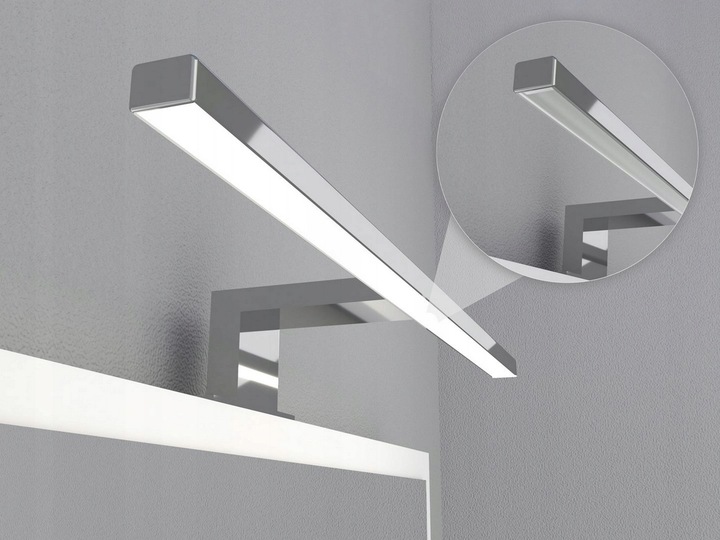 Lustro ścienne DOMTECH prostokąt 600 x 500 mm