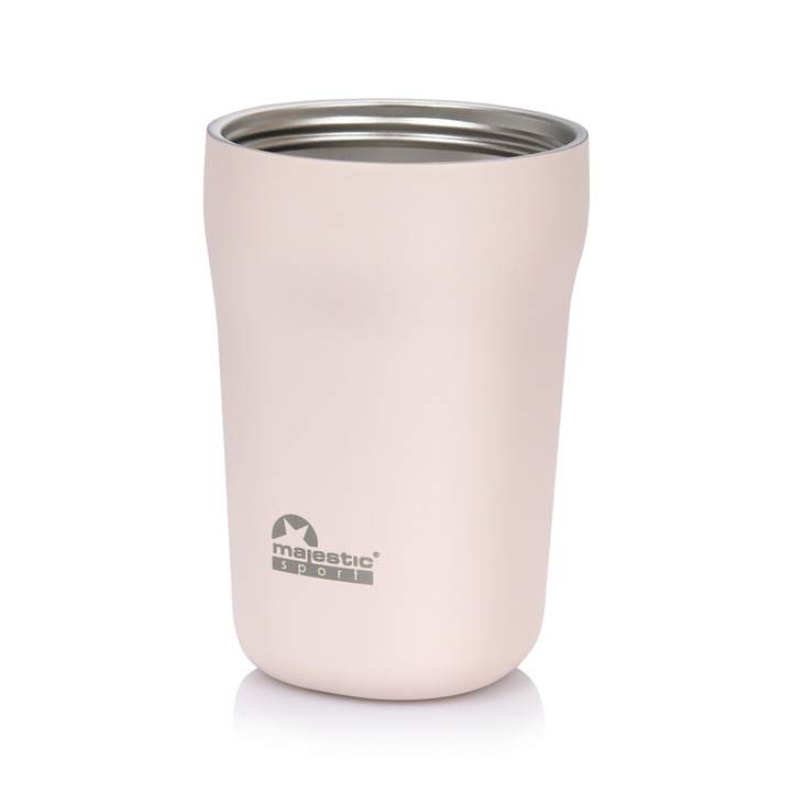 Kubek Termiczny Ze Słomką Majestic Sport Hoody 420 ml Różowy