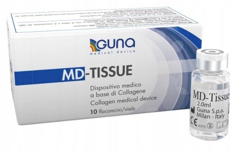 MD-TISSUE 2 ml x 1 ampułka / TROPOKOLAGEN mezoterapia GUNA