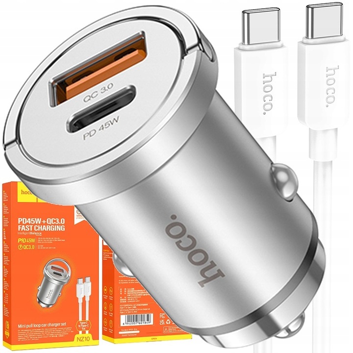 Szybka ładowarka Typ Typu C USB-C 45W Samsung S21 S22 S23 S24 Plus Ultra 5G