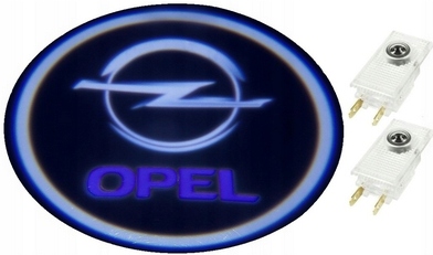 LOGO LED LAMPKI PROJEKTORY DRZWI HOLOGRAM ZNACZEK x2 OPEL INSIGNIA