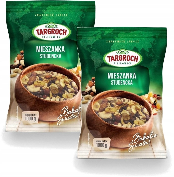 2x Targroch Mieszanka studencka 1kg