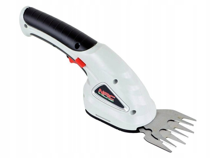 Nożyce elektryczne akumulatorowe NAC 10 cm 3,6 V, 2 wymienne końcówki