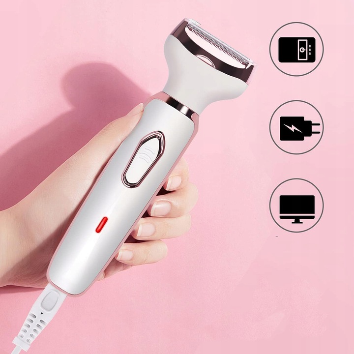 TRYMER DEPILATOR DO BIKINI GOLARKA DAMSKA golarka do twarzy ciała kobieca