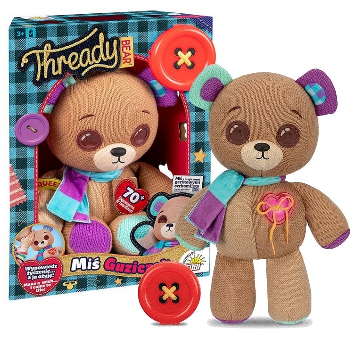 COBI MIŚ GUZICZEK interaktywny magiczny miś Thready Bear