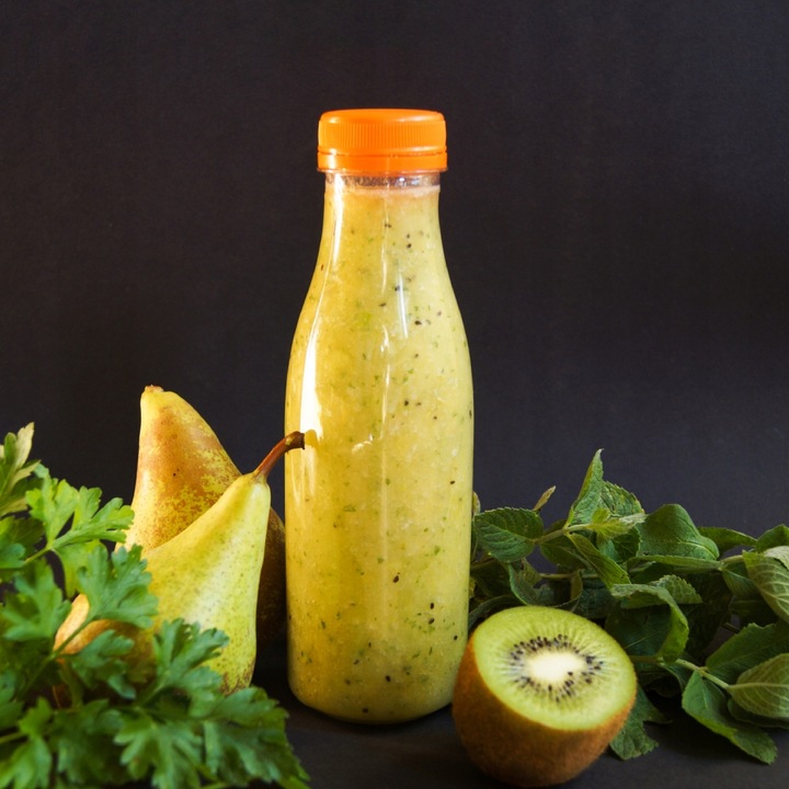 Butelka PET kwadratowa z nakrętką 500 ml x50 sztuk