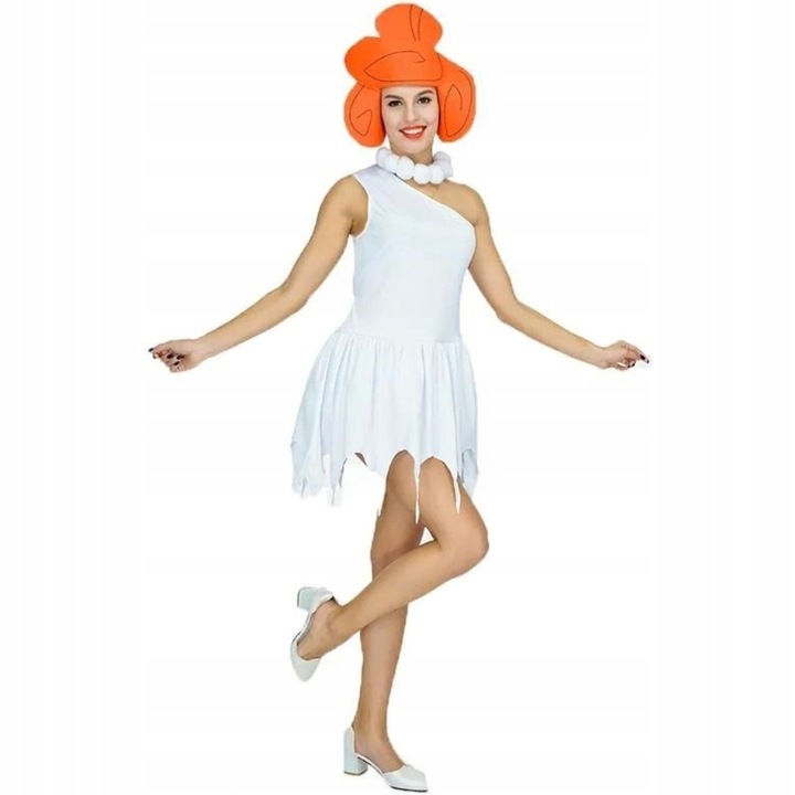 STRÓJ KOBIETA JASKINIOWIEC WILMA PRZEBRANIE FLINTSTONOWIE HALLOWEEN S / M
