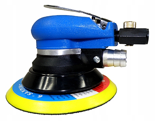 SZLIFIERKA OSCYLACYJNA PNEUMATYCZNA MIMOŚRODOWA 150mm Z WĘŻEM REGULACJA