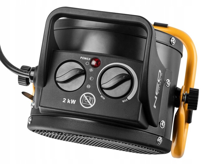 Ceramiczna nagrzewnica elektryczna PTC termowentylator NEO Tools 2kW