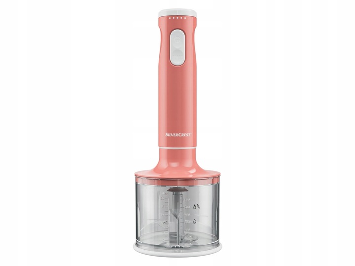 Blender ręczny SilverCrest SSMS 600 E3 RÓŻOWY