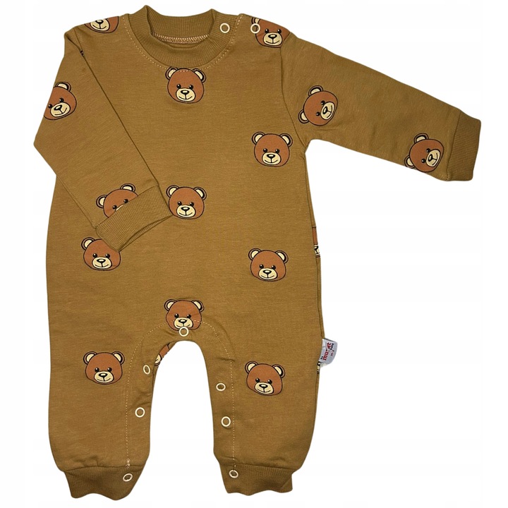 Ubranka niemowlęce Dziewczynka Chłopiec Pajacyk w misie Bawełna Wyprawka 74