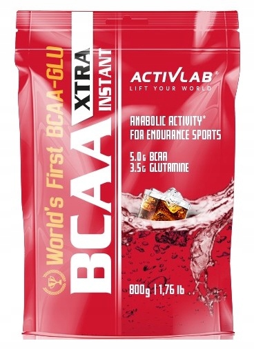ACTIVLAB BCAA XTRA INSTANT 800g GLUTAMINA AMINO