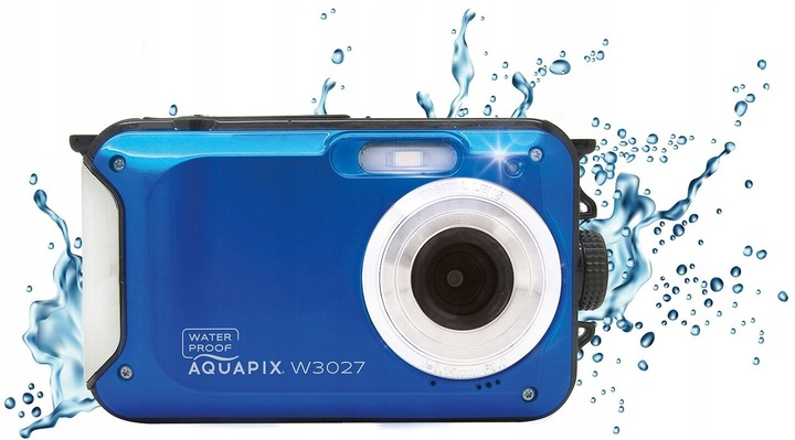 Aparat EASYPIX Aquapix W3027-M Wave Niebieski