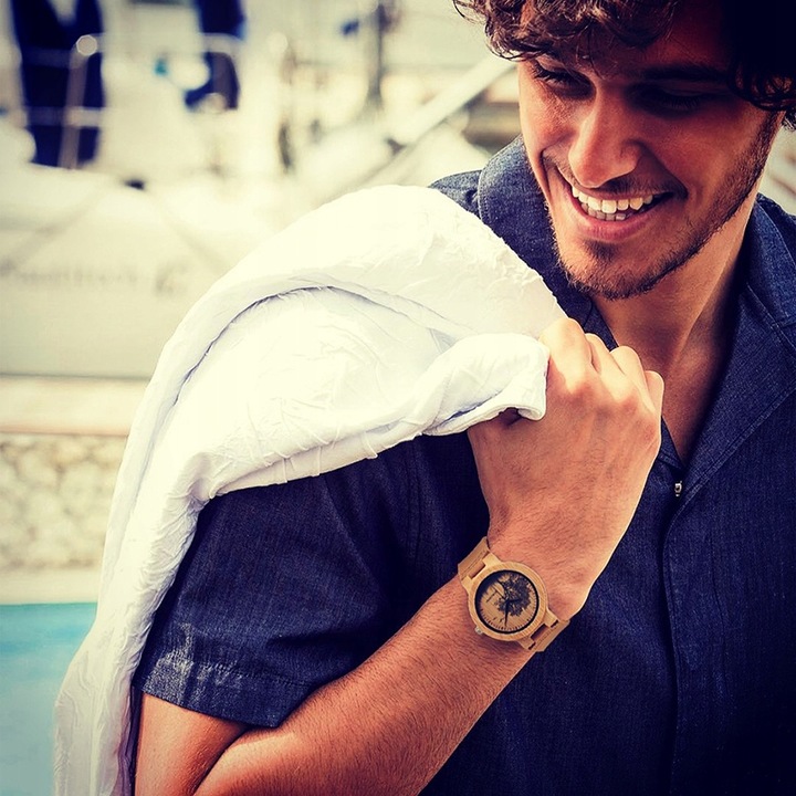 Drewniany zegarek BOBO BIRD P20-4 Unisex Bobobird