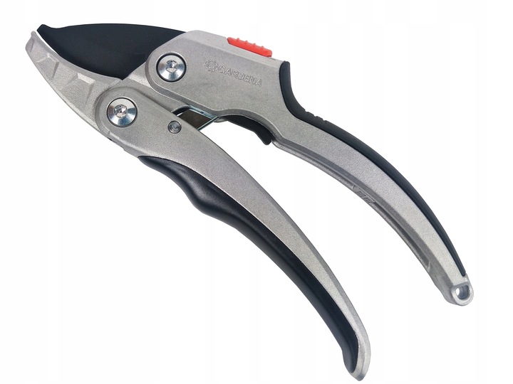 Gardena 8798 Aluminiowy sekator kowadełkowy 25mm sekator do gałęzi suchych