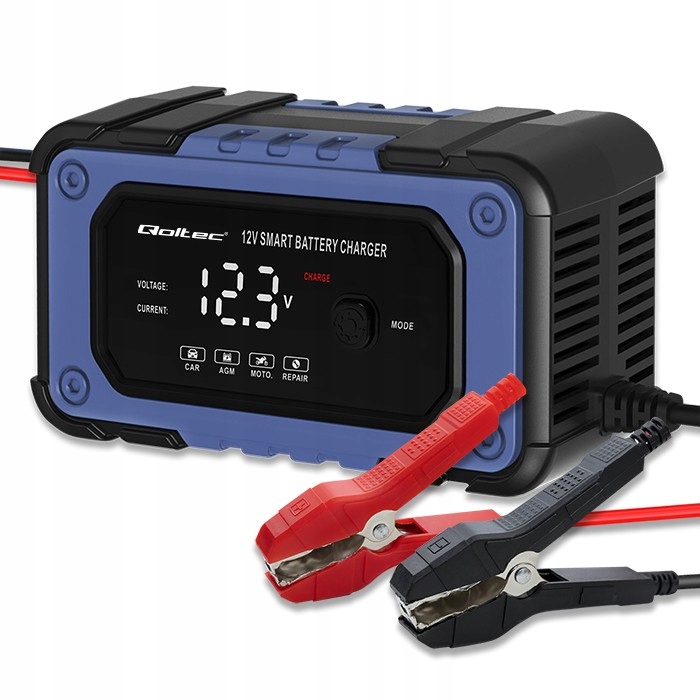 Prostownik ładowarka mikroprocesowa do akumulatora z funkcją naprawy 12V 6A