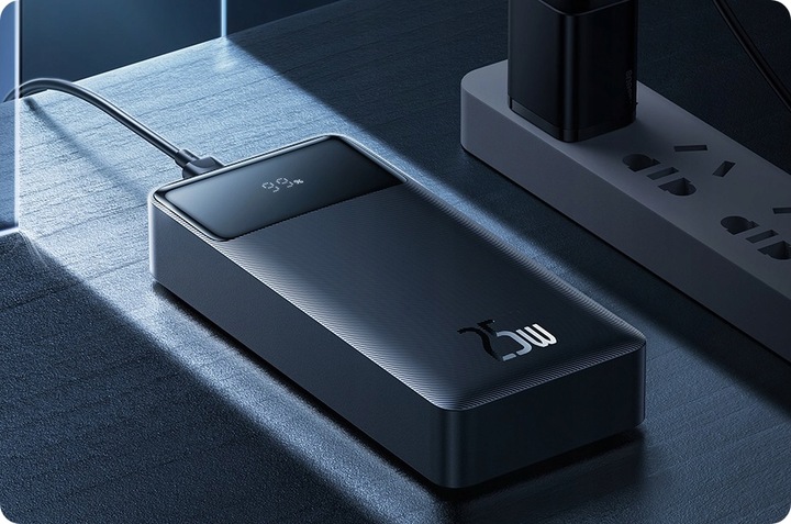 SZYBKI POWERBANK BASEUS 20000MAH 25W PD 3x USB USB-C 3A QC 3.0 UNIWERSALNY