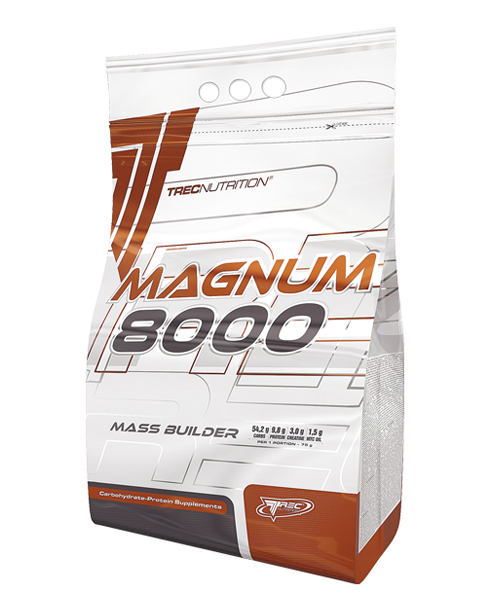 TREC MAGNUM 8000 1000g MEGA MOCNY GAINER NA MASĘ !