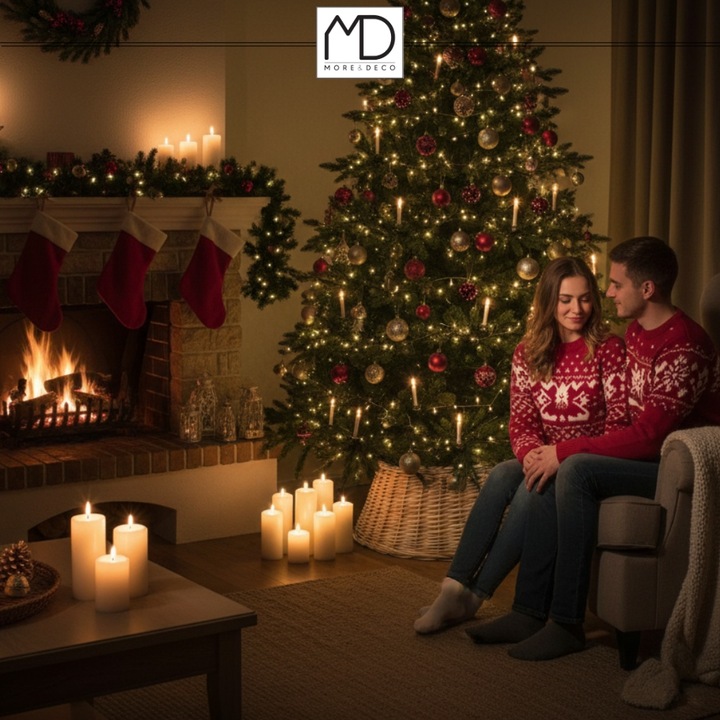 Osłona wiklinowa brąz na doniczkę stojak pod choinkę na święta wiklina kosz