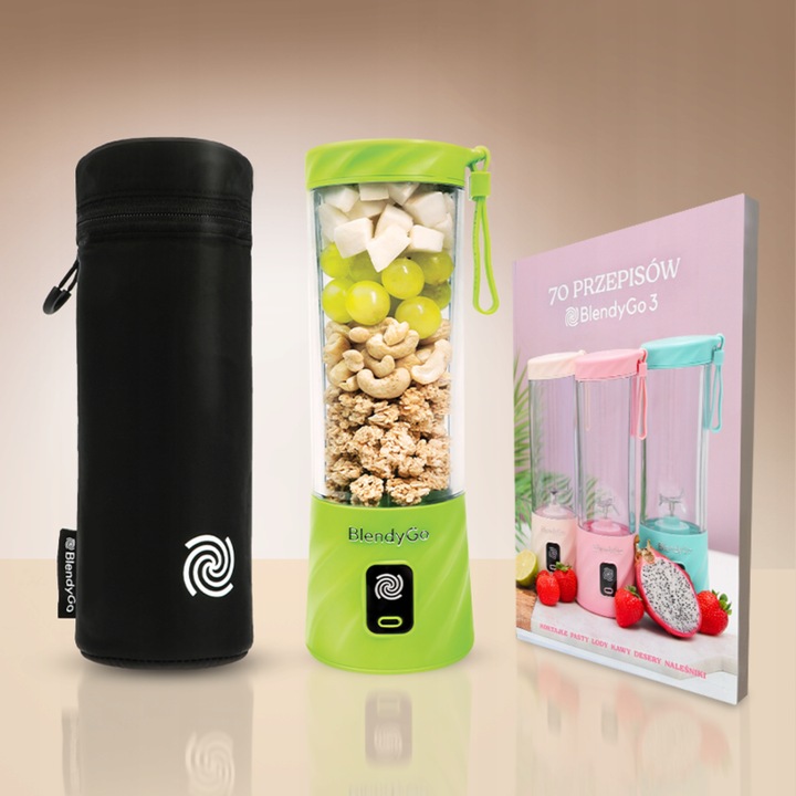Oryginalny Blender BlendyGo 3 - Bezprzewodowy USB | Blender Nowej Generacji