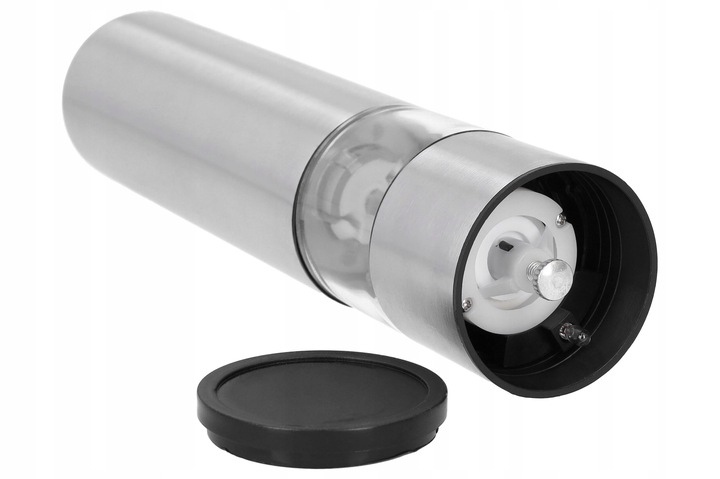 Elektryczny młynek do soli pieprzu stal nierdzewna