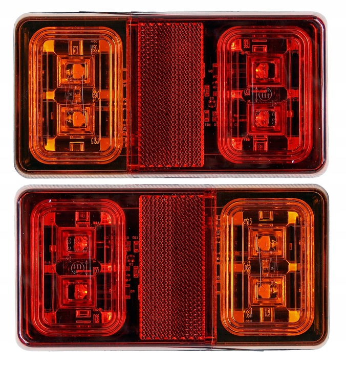 Lampa zespolona tylna LED DIODOWA przyczepy bagażnika rowerowego PARA