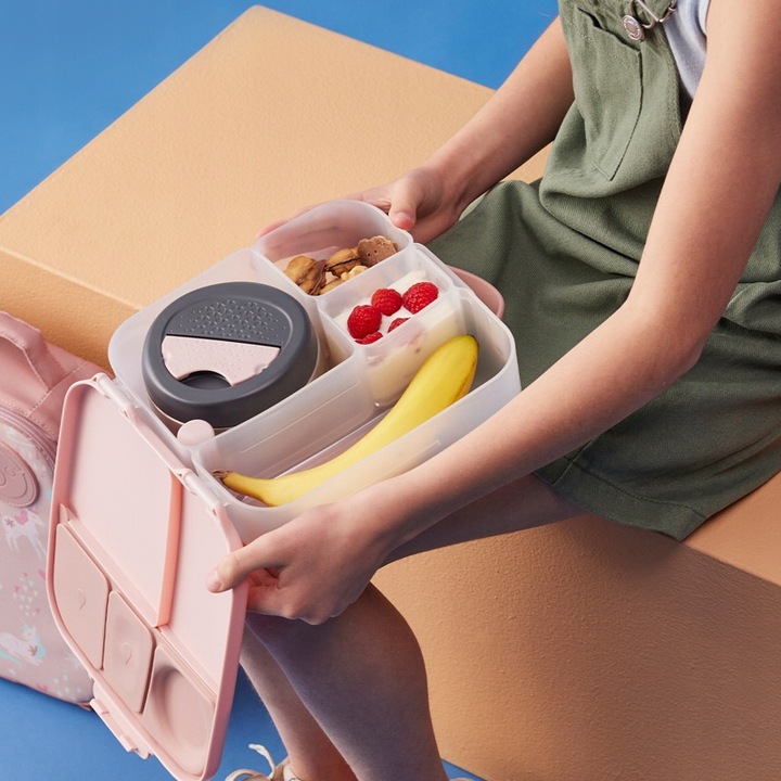 B.BOX DUŻY LUNCHBOX PUDEŁKO ŚNIADANIÓWKA PRZEGRÓDKI FLEX SPEARMINT MIĘTOWY